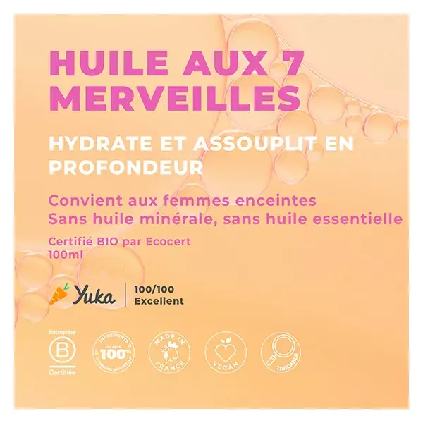 Óleo Corporal Energético de Frutas com 7 Maravilhas Orgânico 100ml