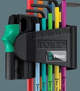Wera - 05073599001 - Inbussleutelset - Multicolour - 9-delig - Torx