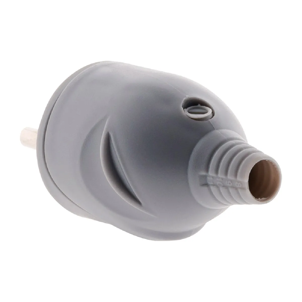 Zenitech Fiche mâle 16A 2P+T - Gris