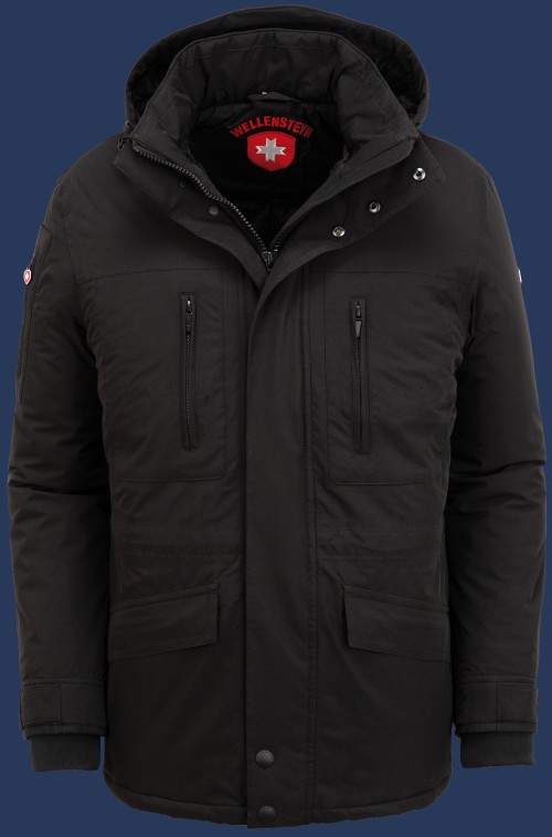 Golfjacke-Winter PolyAirLite, Schwarz