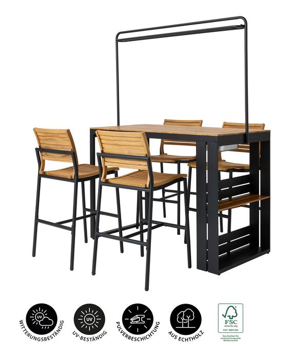 Dehner Barset New Jersey, 5-teilig