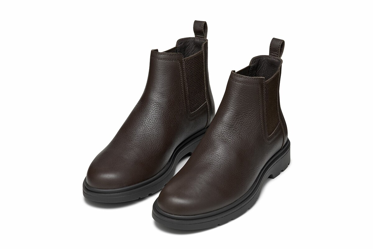 GEOX<br>Botas Chelsea de couro deslumbrantes Spherica EC1