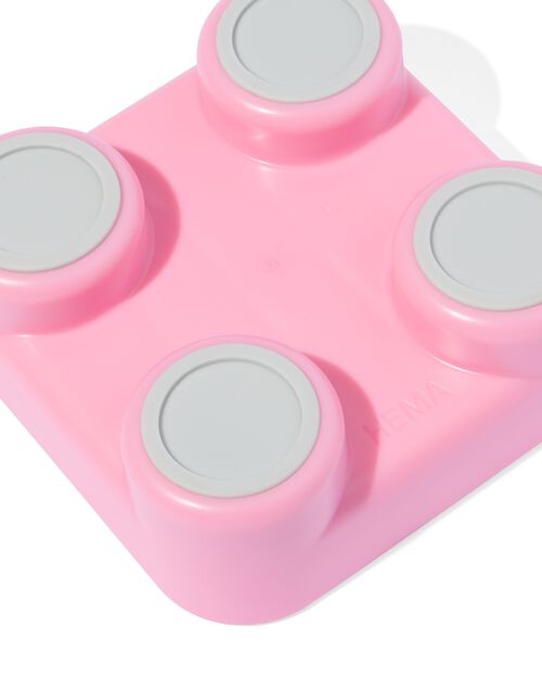 boîte à savon solide rose