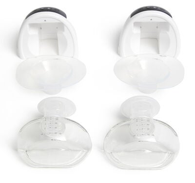 Beemoo CARE Wearable LED Elektrisk Brystpumpe Dobbel