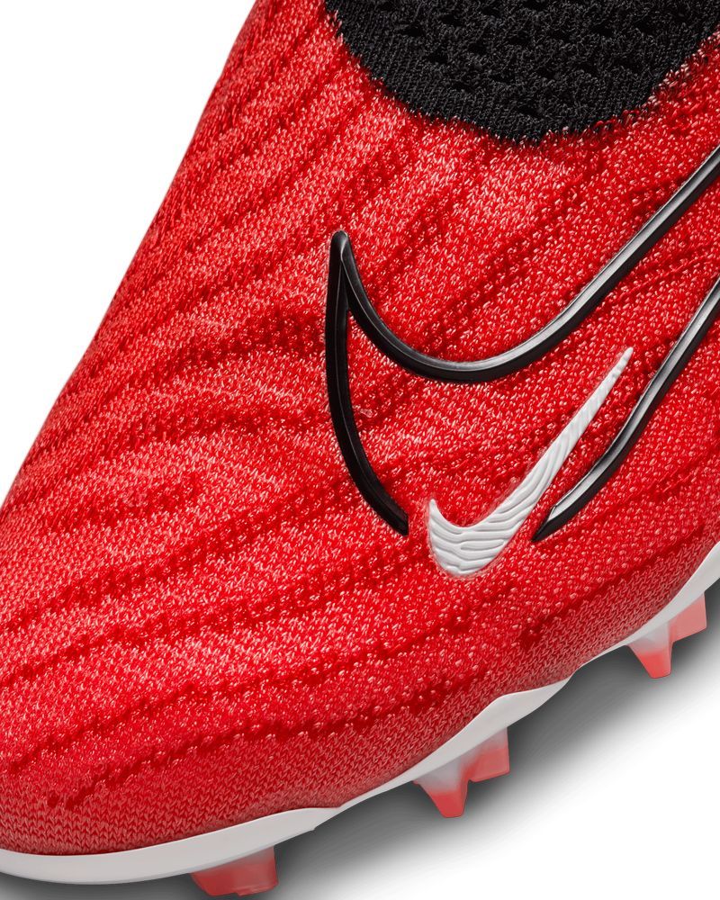 Chaussures de football Nike Phantom GX Elite FG Rouge & Noir pour homme