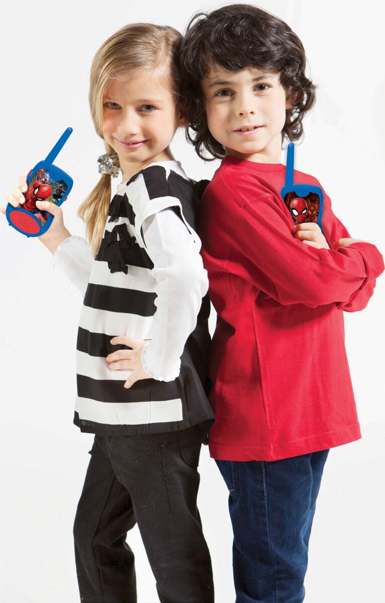 Spiderman Walkie Talkie Sæt - 120 Meter - Lexibook