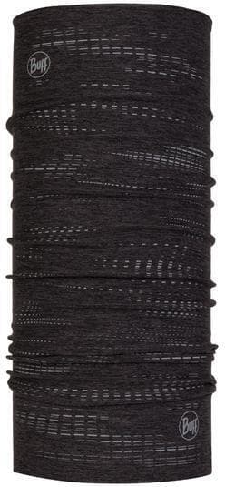 Buff DryFlx tube skjerf, svart med refleks