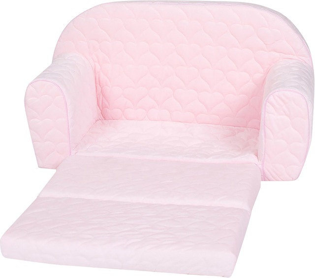 Knorrtoys® Sofa »Cosy, Heart Rose« für Kinder; Made in Europe