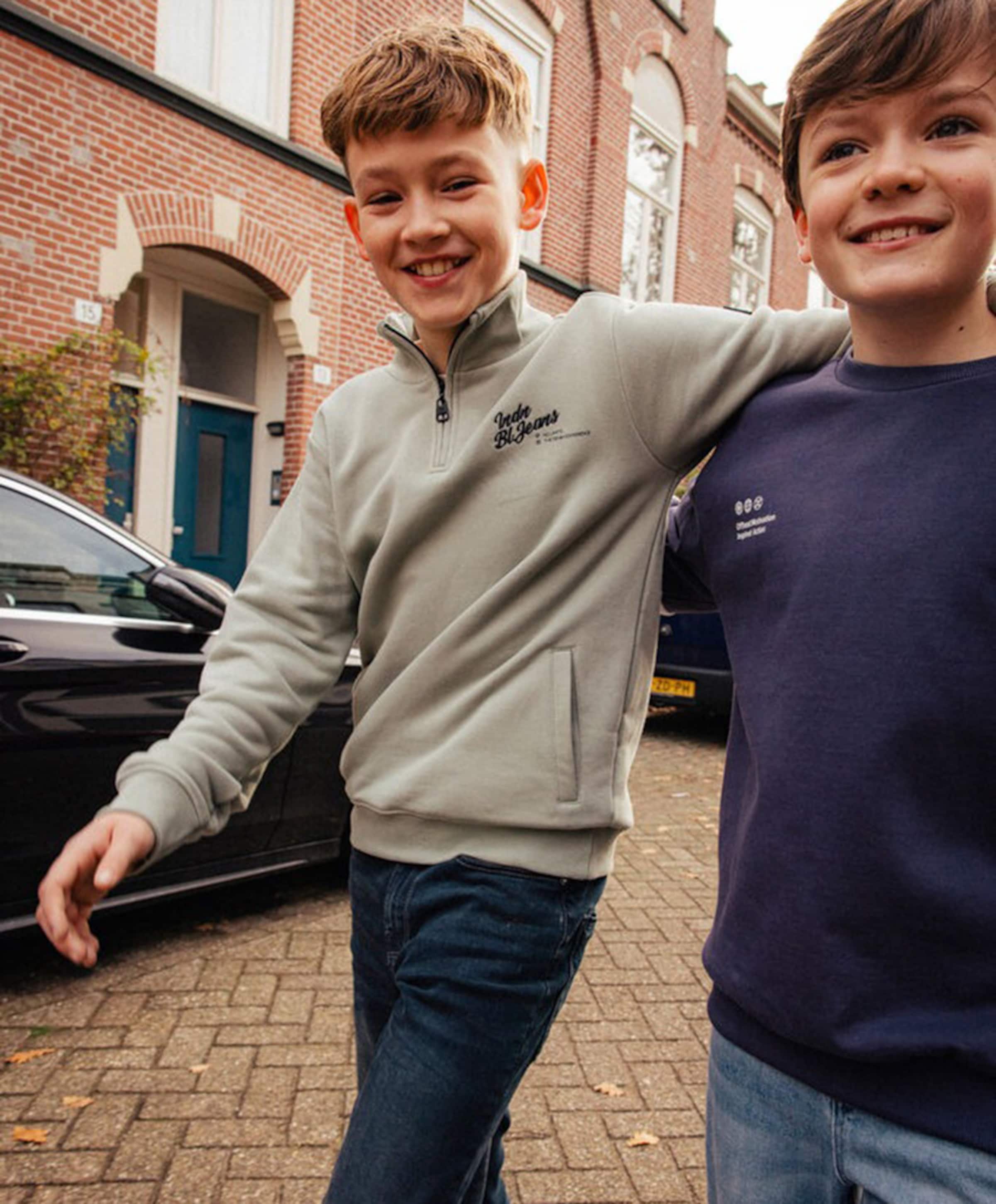 Indian Blue Jeans Jongens trui groen
