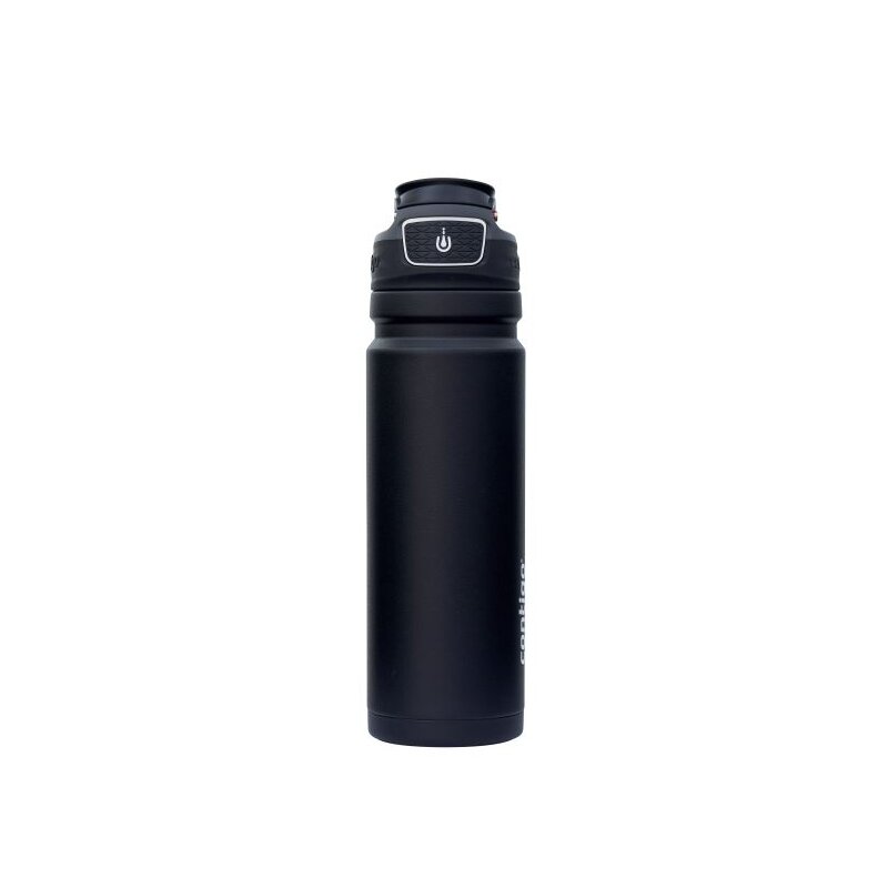 Contigo Autoseal Free Flow Premium Outdoor Thermoflasche, Edelstahl Trinkflasche 700ml (licorice)