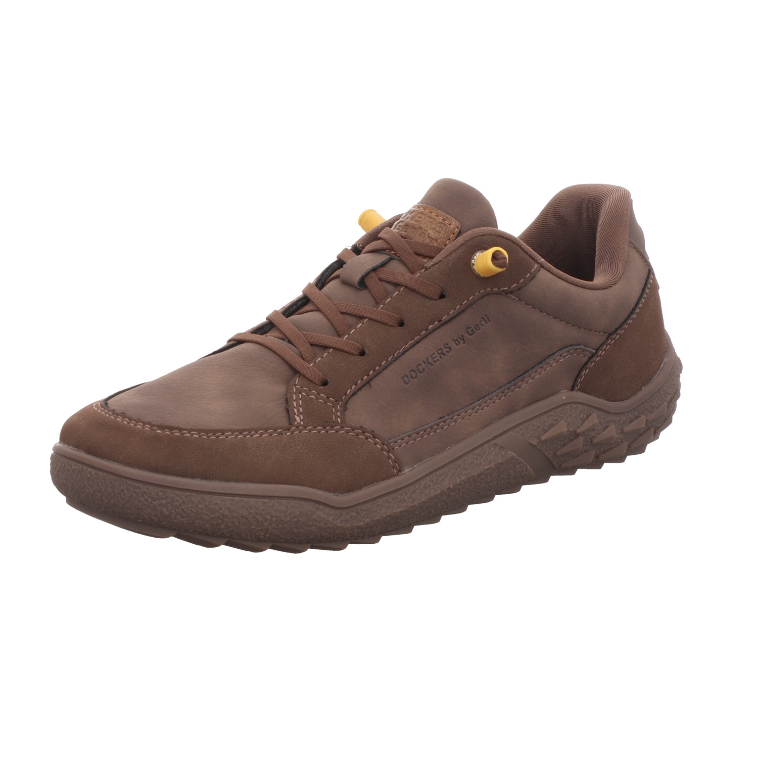 Dockers Herren-Schnürhalbschuh Dunkel-Braun