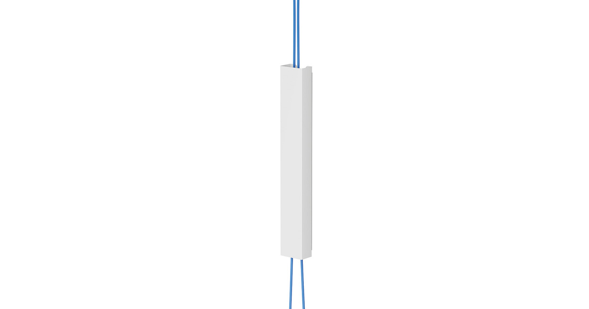 NeomountsADS06-123WH Kabelgoot - magnetische bevestiging - universeel kabelkanaal  (Wit)