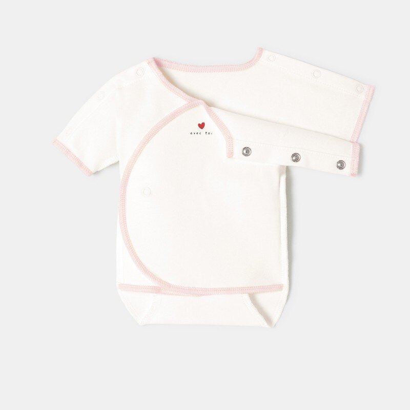 Body prématuré rose naissance Absorba Rose