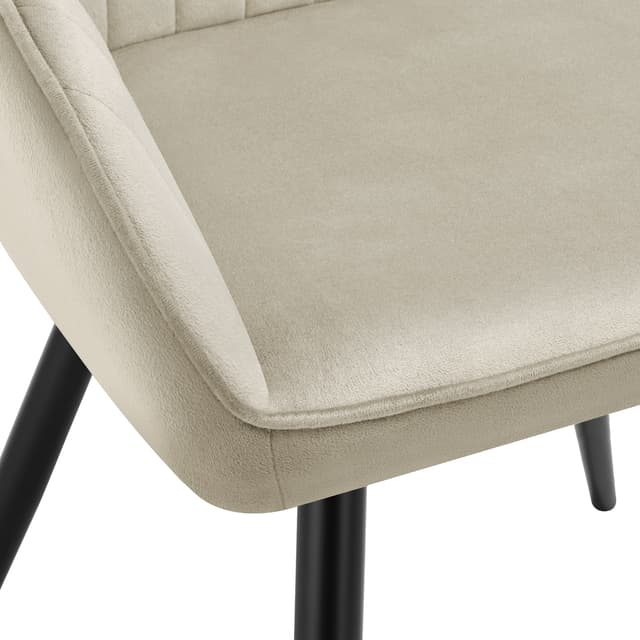 Stol Marilyn, velour, quiltet