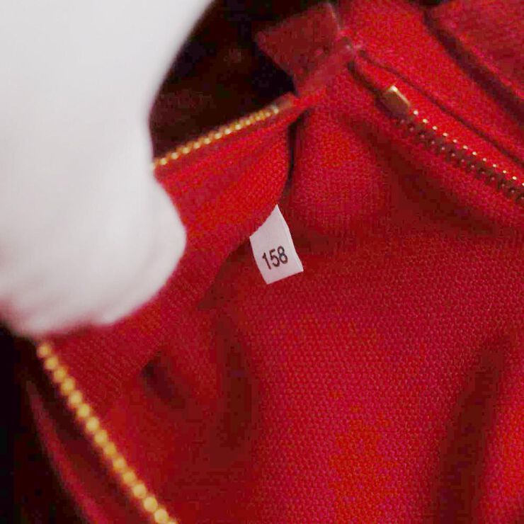 Prada Vintage Prada Canapa Tote Red