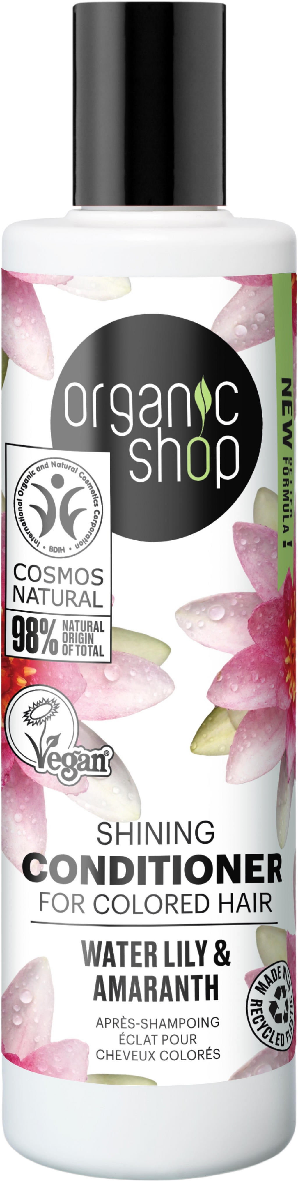 Organic Shop  Shining Conditioner Water Lily & Amaranth, 280 ml