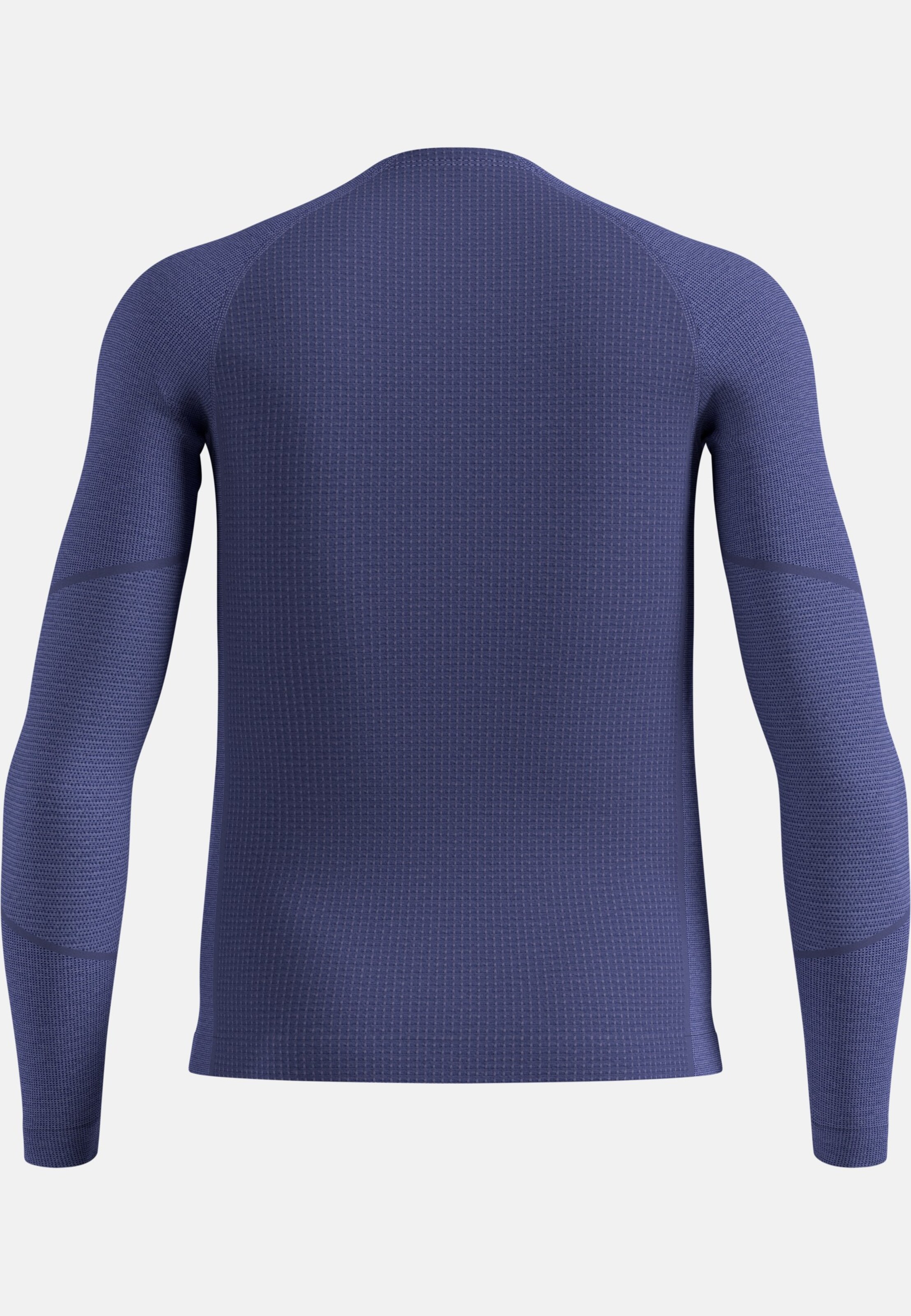 Seamless Performance Wool Funktionsshirt mit Rundhalsausschnitt in Skipper Blue