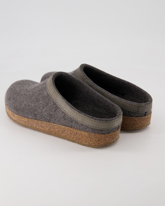 Haflinger Grizzly Torben Hausschuhe in Grau