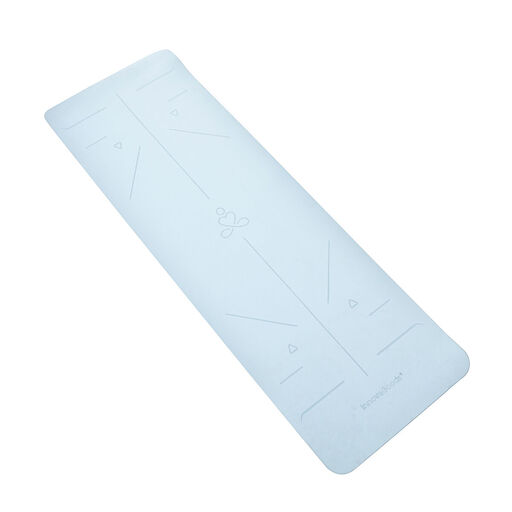 Esterilla De Yoga Antideslizante Com Linhas De Posição E Guia De Exercícios Asamat Innovagoods