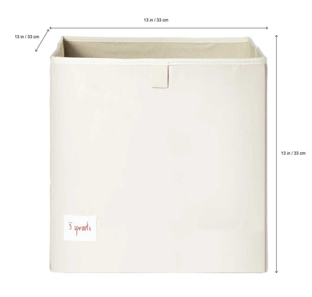 3 Sprouts - Storage Box - Gray Mouse