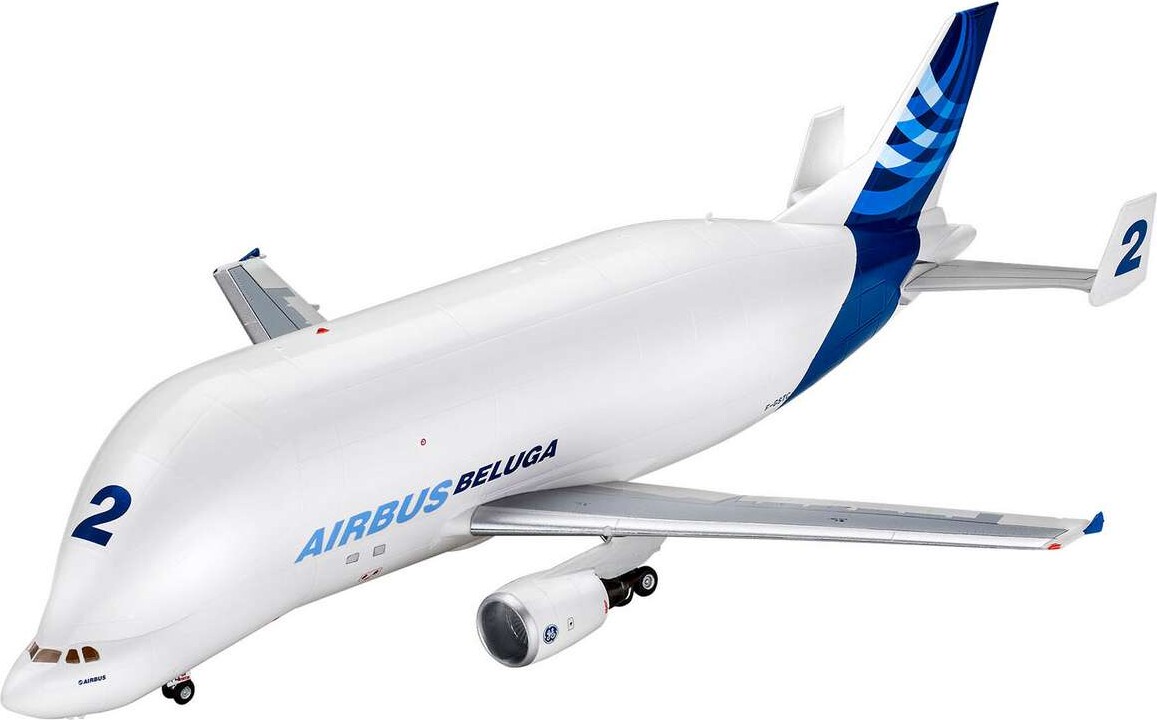 Revell - Airbus Beluga Fly Byggesæt - 1:144 - Level 4 - 03817
