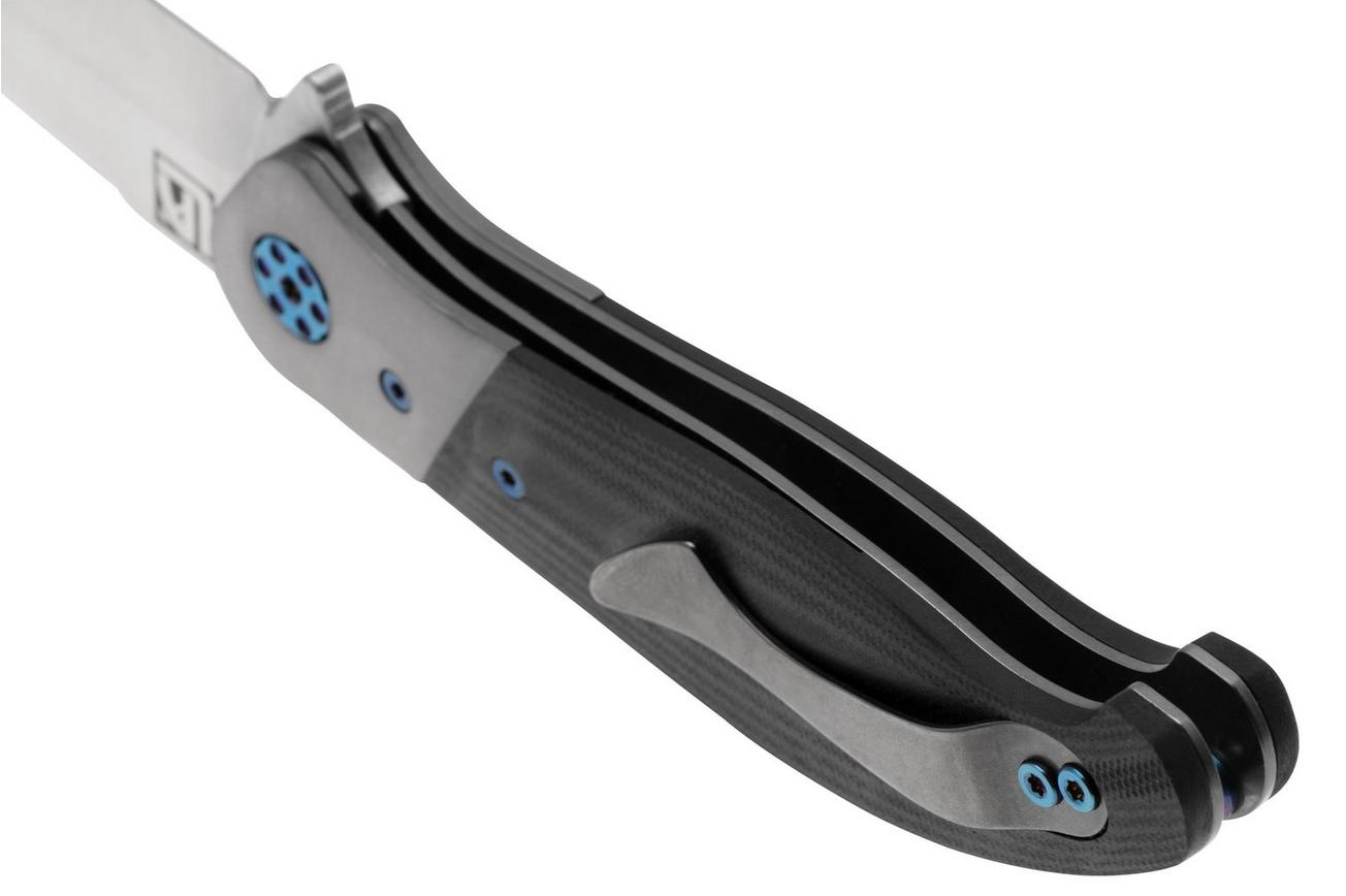Böker Plus Undertow 01BO694 Satin D2, Black G10, zakmes, Lorien Arnold design