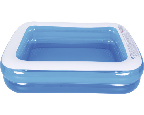 Opzetzwembad Fast-Set-Pool Familypool PVC rechthoekig 197x143x49 cm zonder accessoires blauw/wit