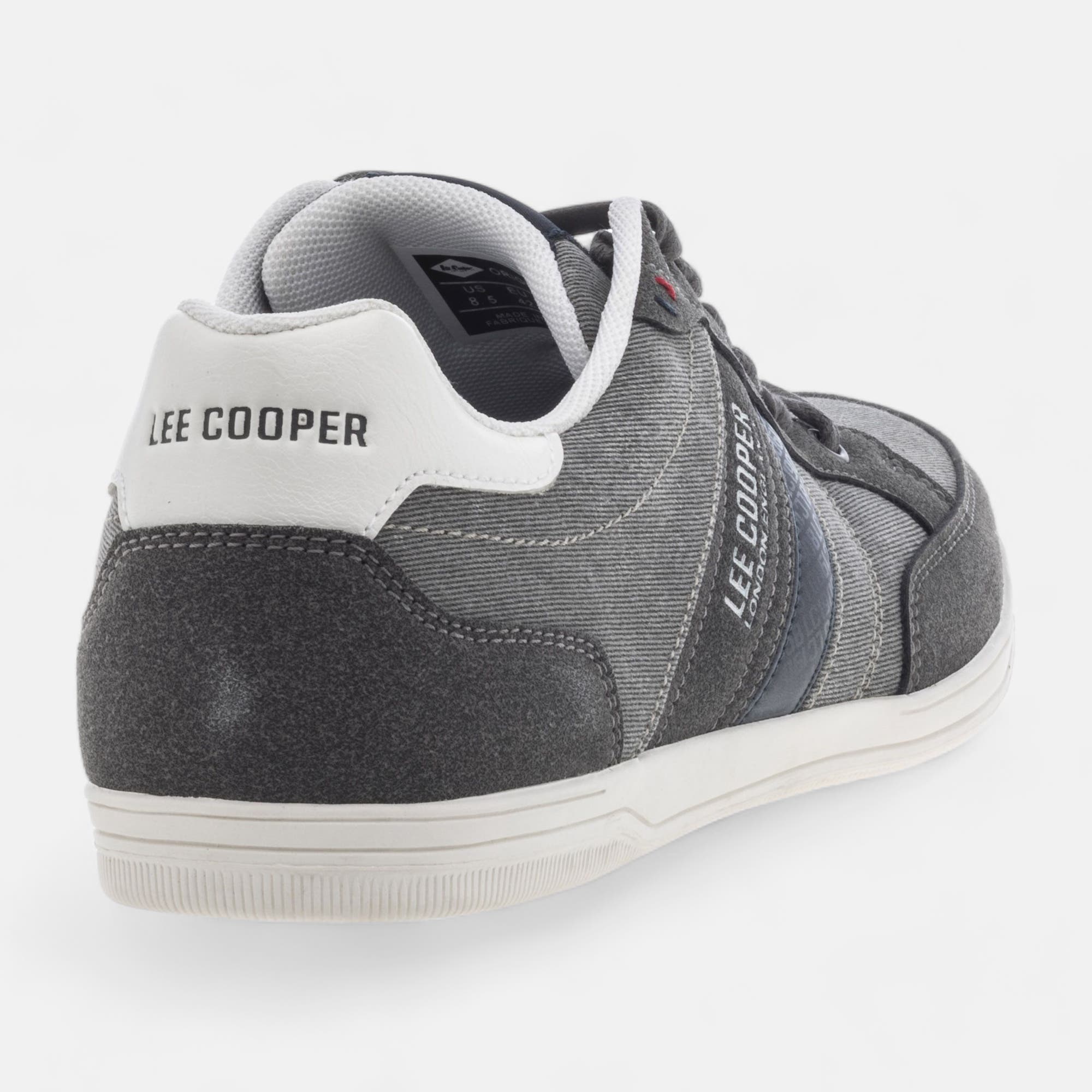 Baskets en toile Homme gris