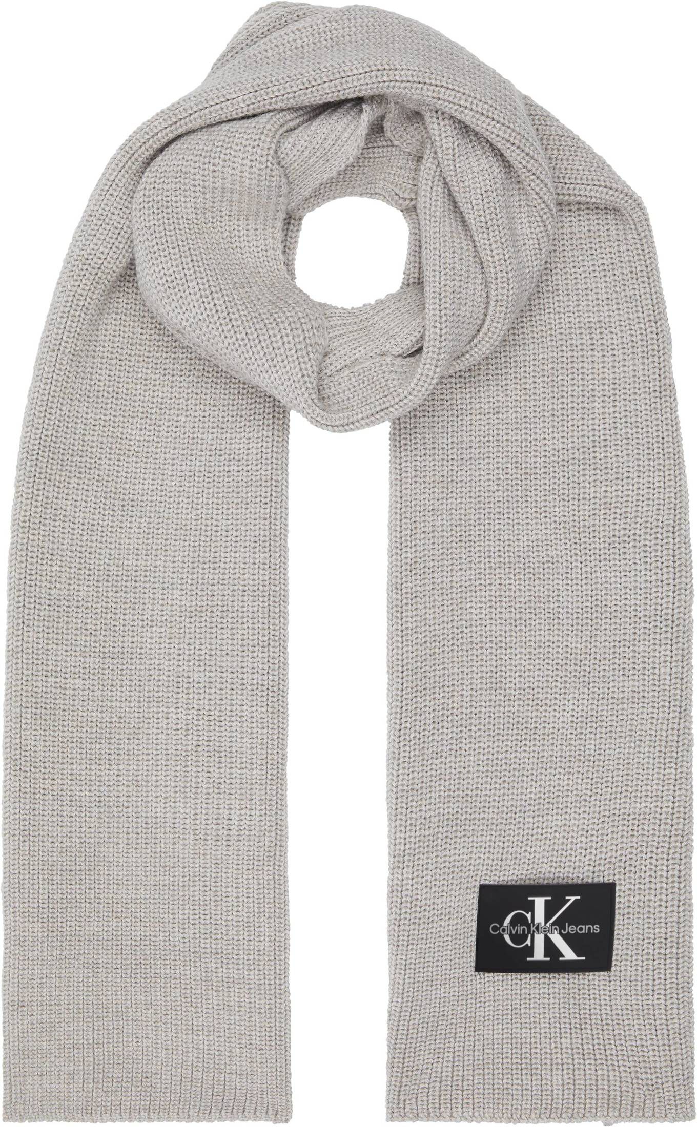 CALVIN KLEIN JEANS| Damen Schal MONOLOG PATCH SCARF