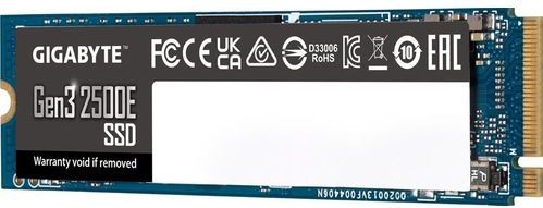 GIGABYTE Gen3 2500E SSD 2TB M.2 PCI Express 3.0 NVMe 3D NAND