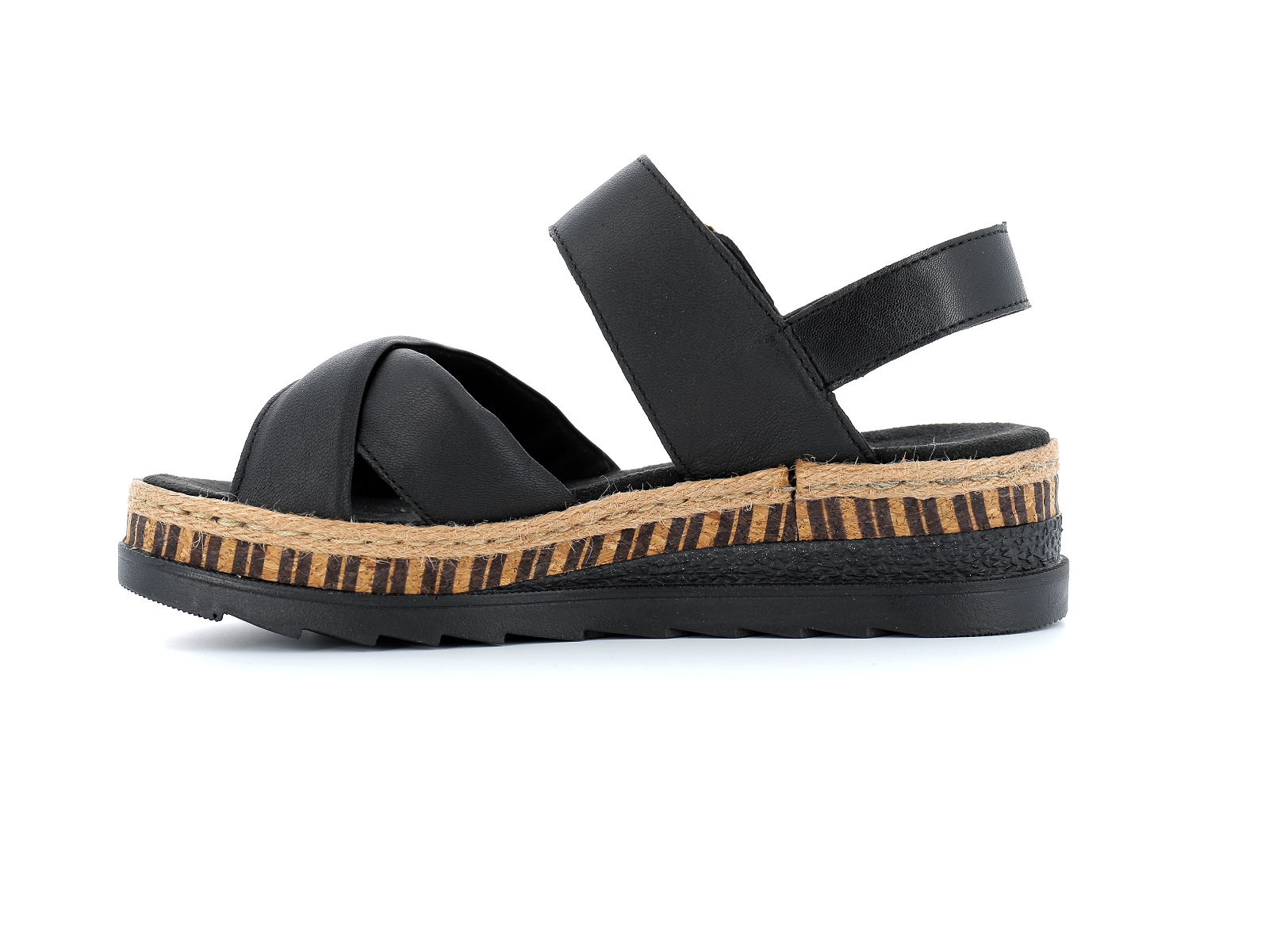 Rieker-V7951 Cuir Noir