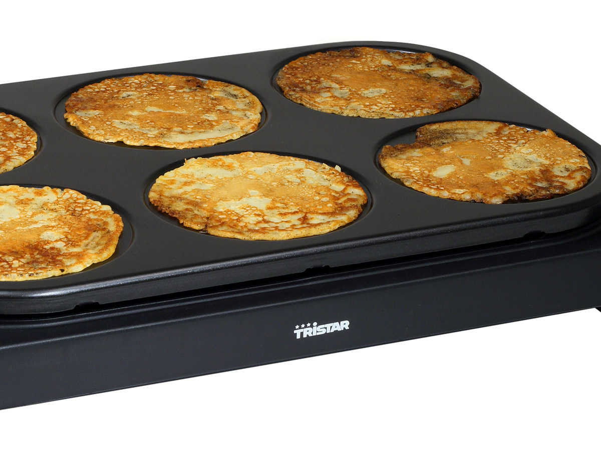 Tristar gekleurde pannetjes wokset