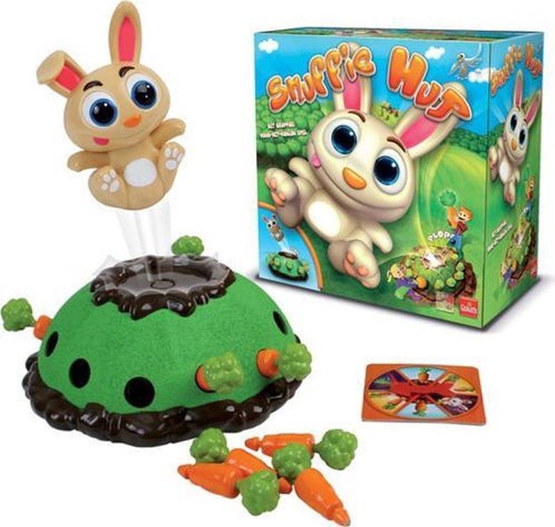 Goliath - Snuffie Hup - Bordspel - Gezelschapsspel - Voor Kinderen - 2 tot 4 Spelers