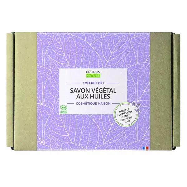Kit de Presente Caseiro Propos' Nature Cosmétique: Sabonete Vegetal com Óleos Orgânicos