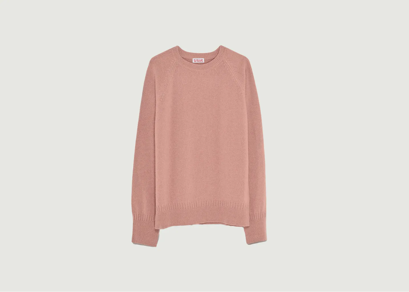 Pull Col Rond En Cachemire Tricot