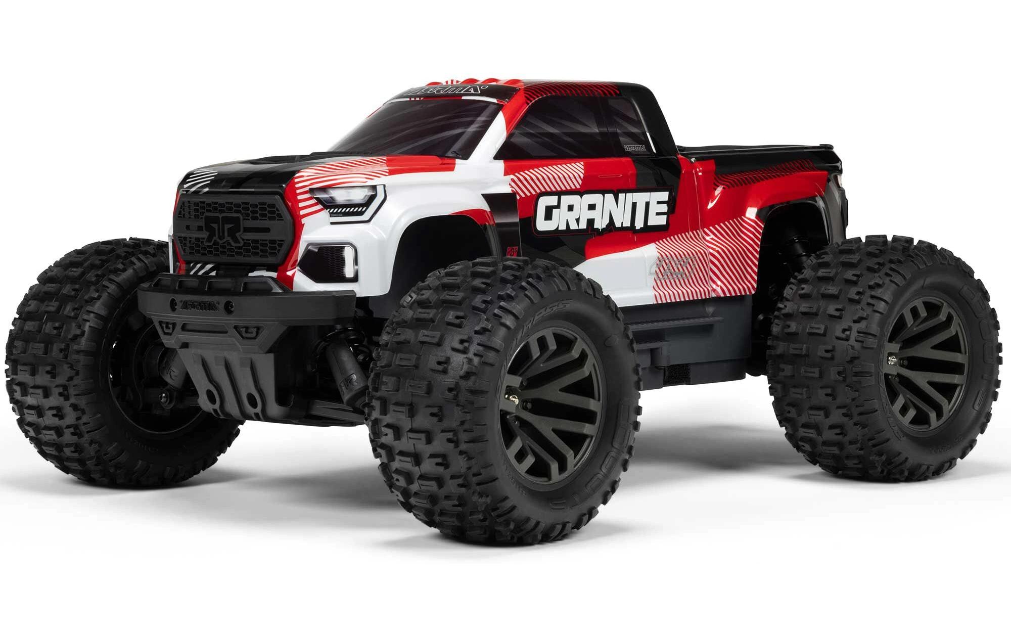 Monster Truck Granite BLX 223S, Rot ARTR, 1:10<br>Off-Road Model im Massstab 1:10