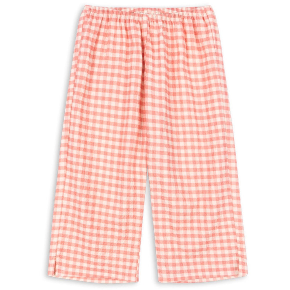 Køb Konges Sløjd Peach Blossom Check RHW X KS Bella Bukser GOTS
