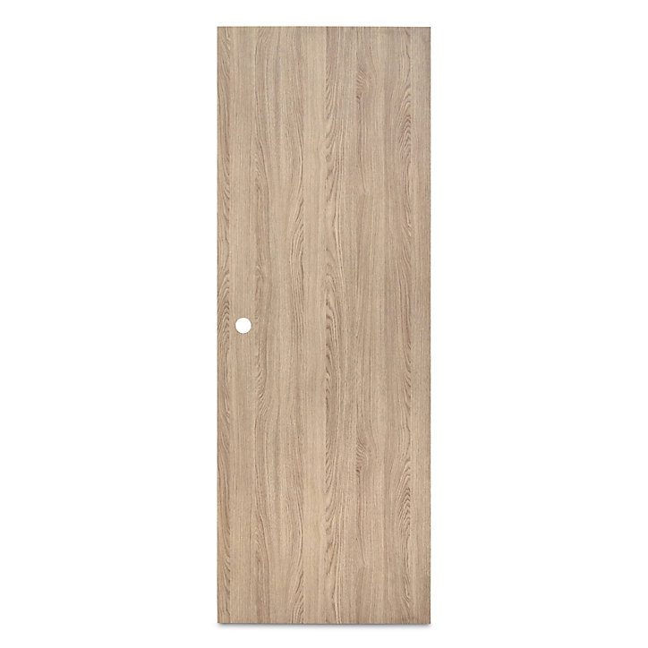 Porte coulissante Exmoor chêne H.204 x l.83 cm