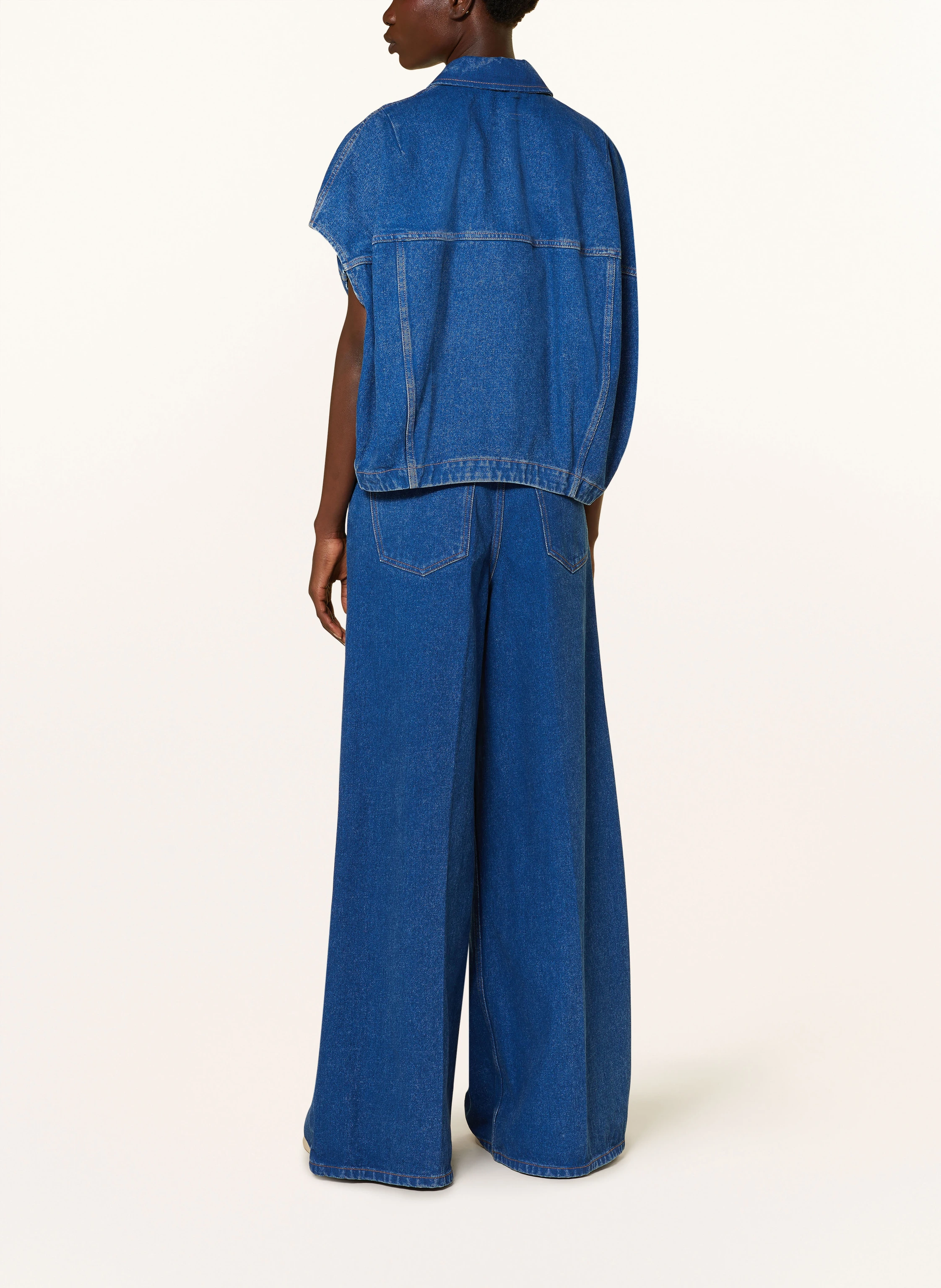 MARNI Oversized-Jeansweste
