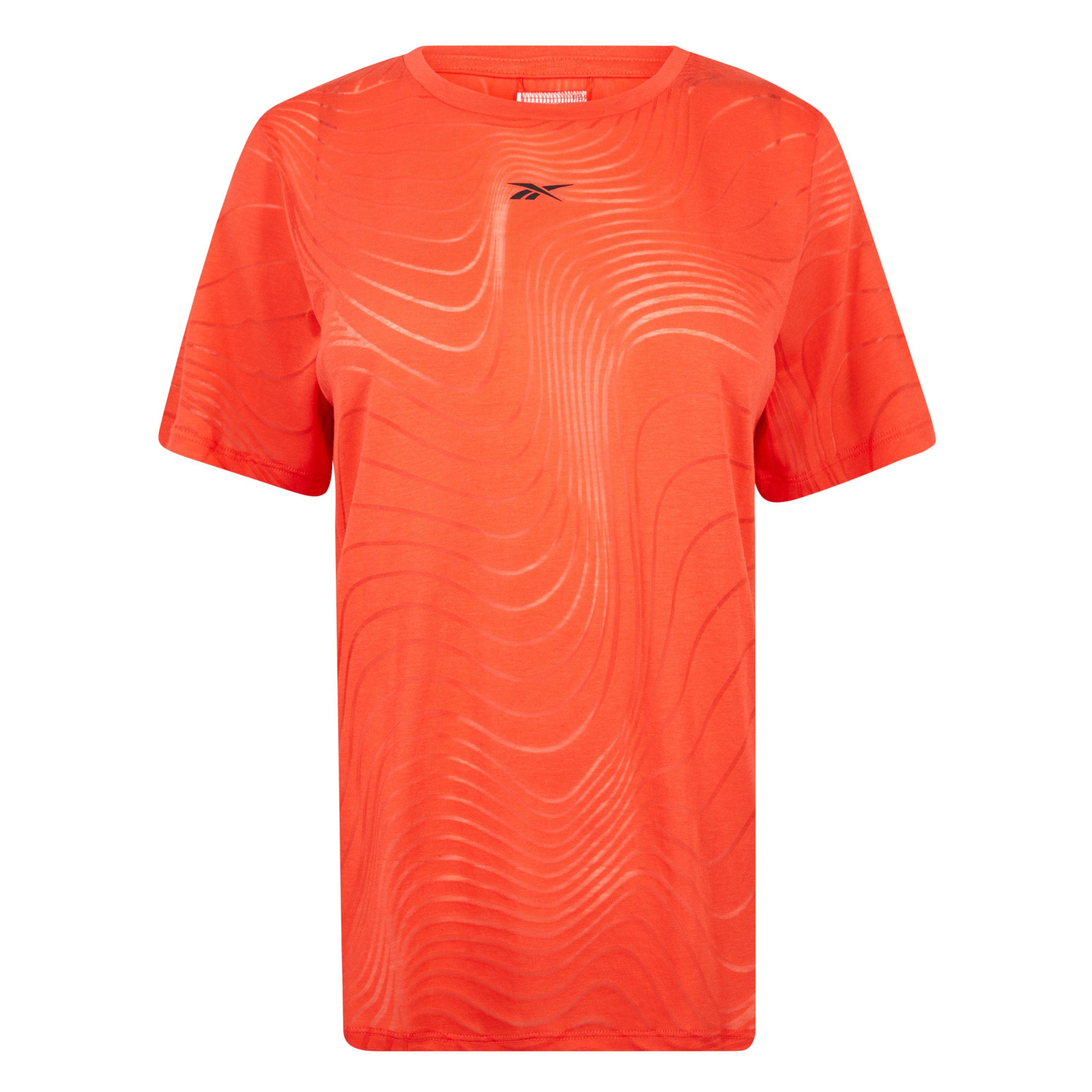 Reebok Burnout T Shirt Womens Gym Top