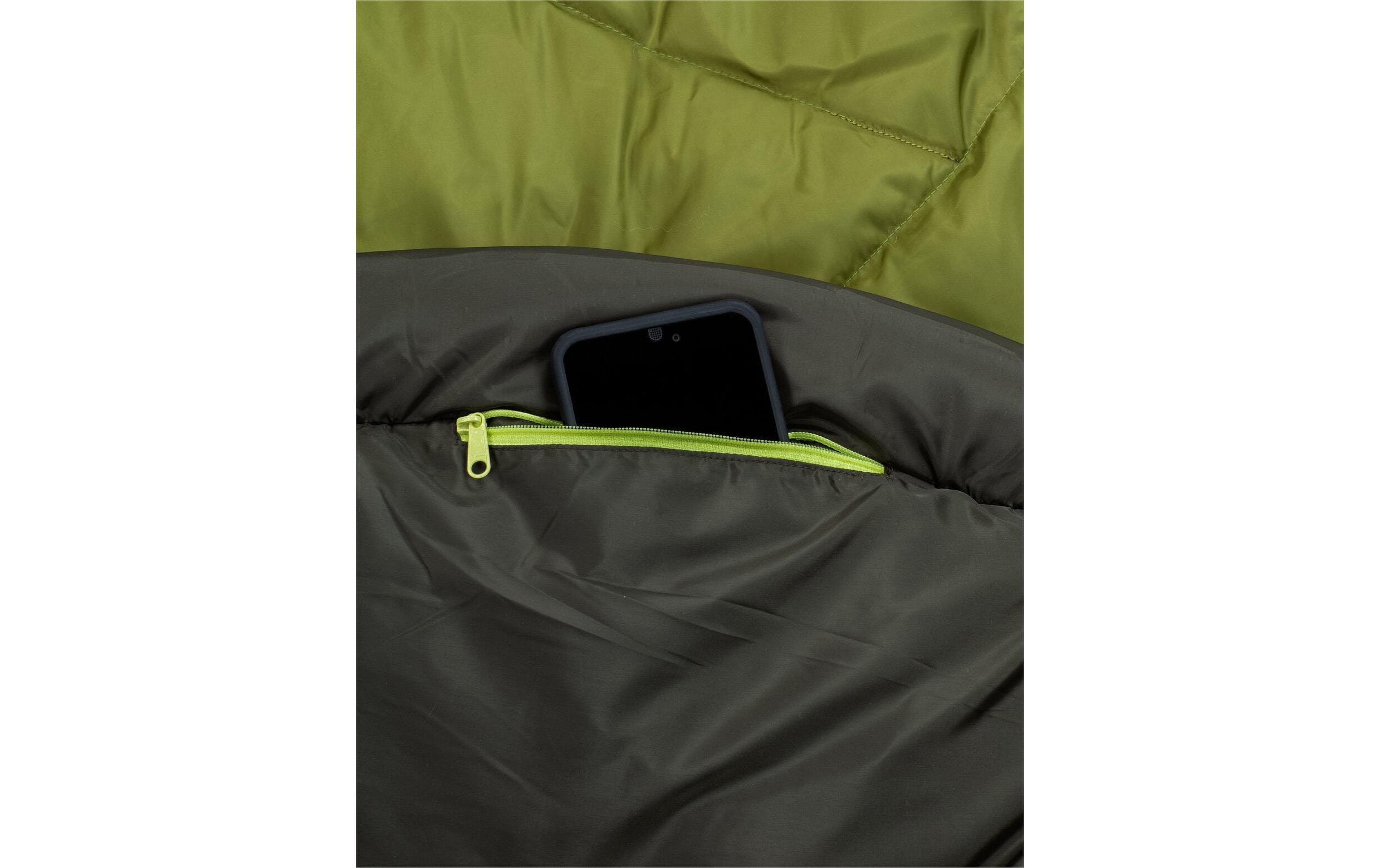 Schlafsack Sioux 100 II SYN Polyester, GrünKunstfaser-Schlafsack