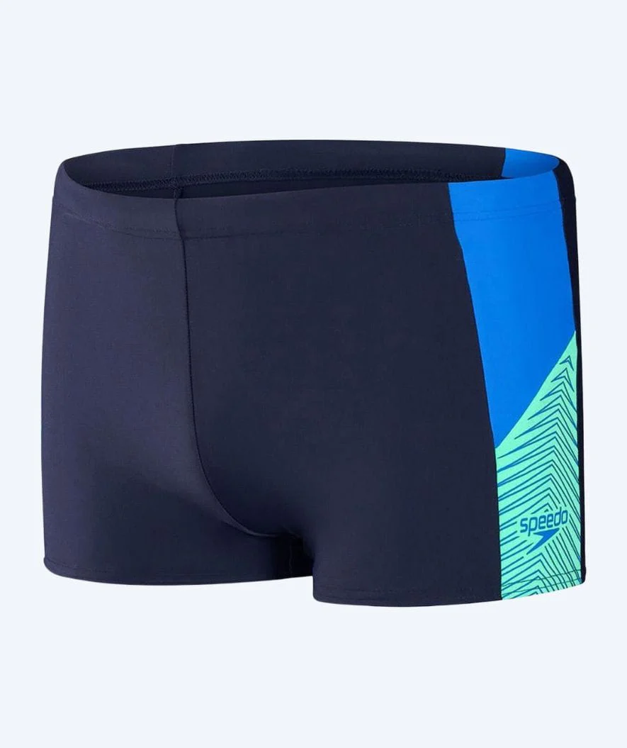 Speedo aquashorts til mænd - Dive - Mørkeblå/grøn