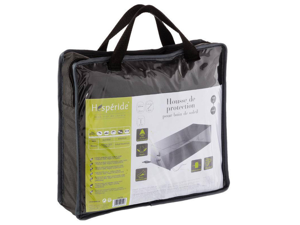 Housse de protection pour transat 235 x 90 x 60 cm