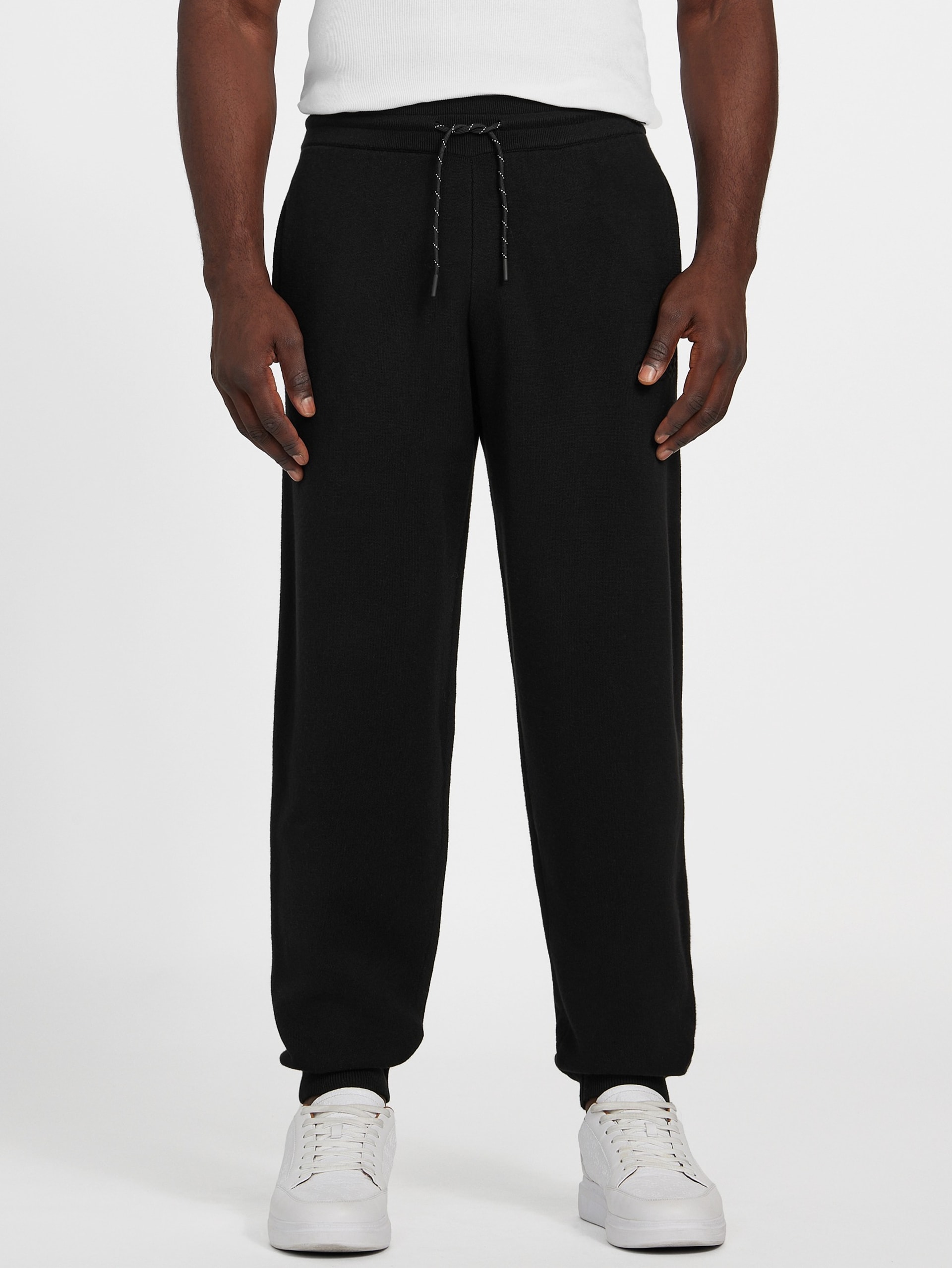 Calça Jogger com Punho em Tecido Yaki Terry