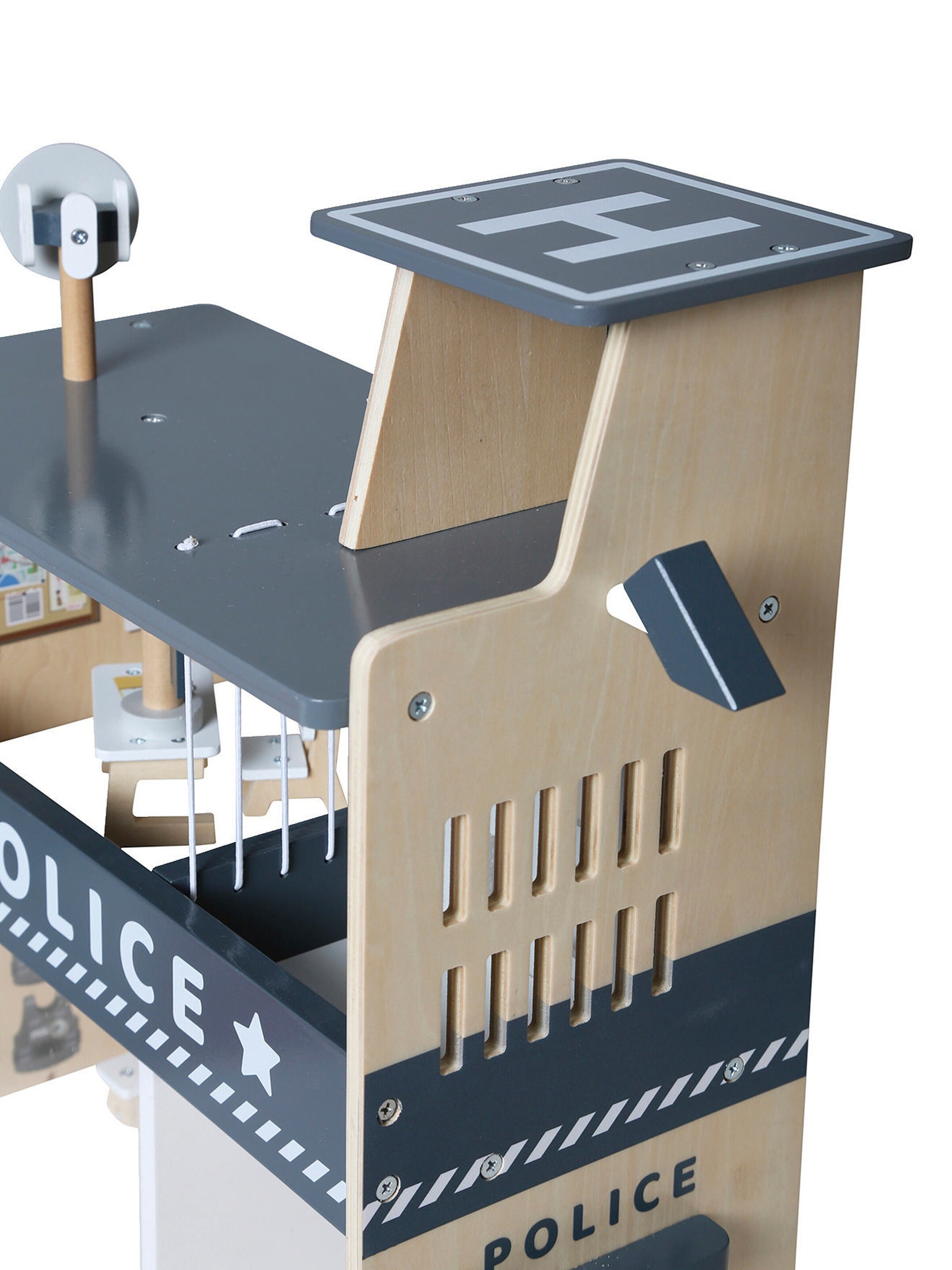 Vertbaudet Einsatzzentrale für Polizei und Feuerwehr, Holz FSC® weiß