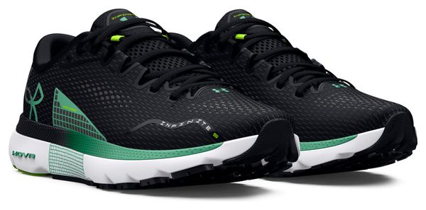 Chaussures de Running Under Armour HOVR Infinite 5 Noir Vert