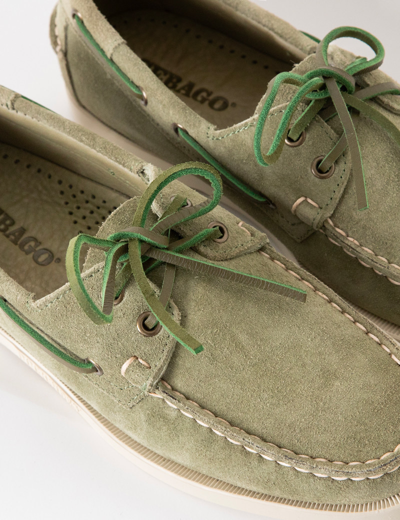 SEBAGO CHAUSSURES DOSKSIDES PORTLAND KAKI