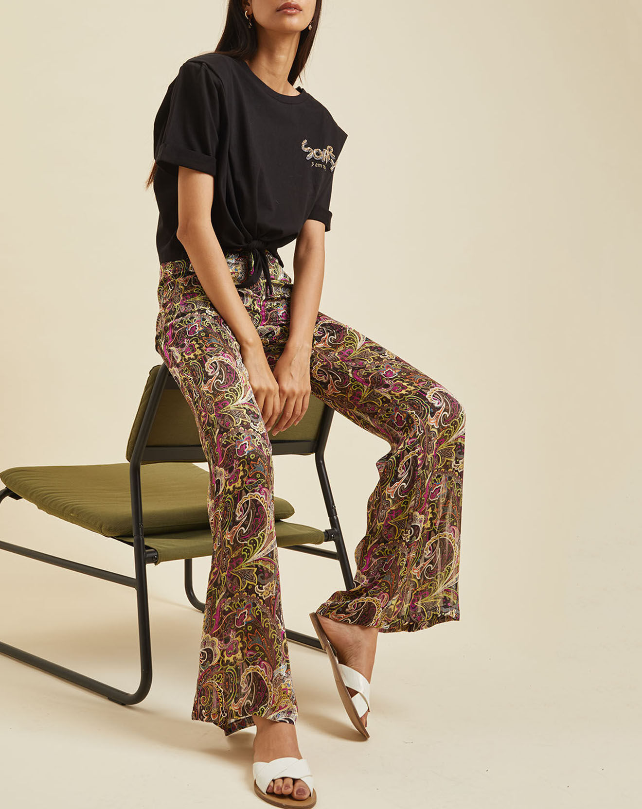 Belair T-Shirt Tahia noir