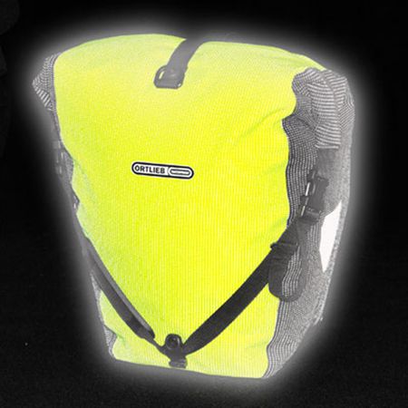 BACK-ROLLER HIGH VISIBILITY Hinterradtasche (Single)  neon yellow - black reflective  20 L