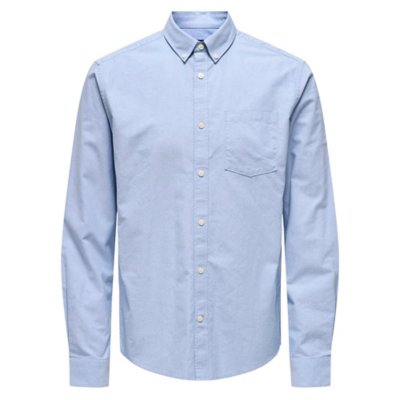 Chemise à manches longues homme Onsneil Life Organic Oxford Shir ONLY AND SONS
